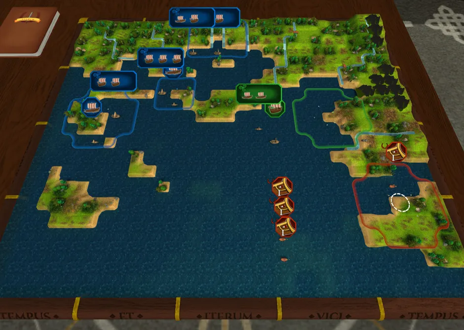 Level design of battle of Morbihan